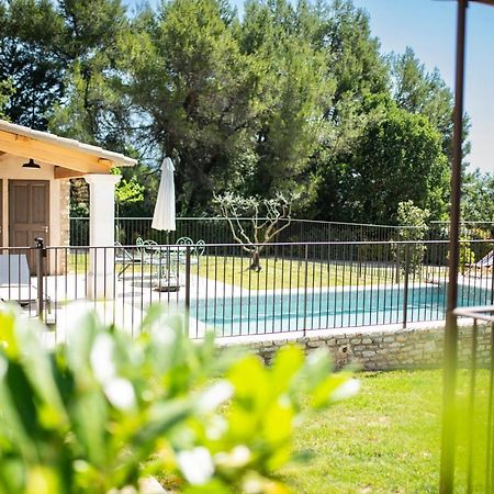 Bastide Toujours Dimanche, Maison De Vacances Avec Vue & Piscine Privee Gordes Bagian luar foto