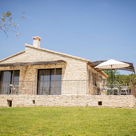 Bastide Toujours Dimanche, Maison De Vacances Avec Vue & Piscine Privee Gordes Bagian luar foto