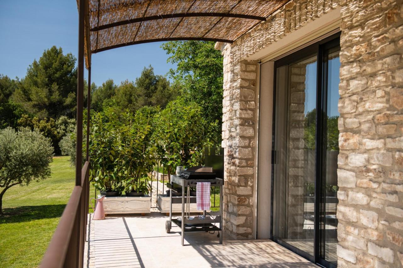 Bastide Toujours Dimanche, Maison De Vacances Avec Vue & Piscine Privee Gordes Bagian luar foto
